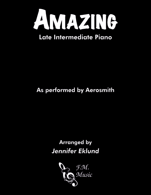 Amazing (Late Intermediate Piano)